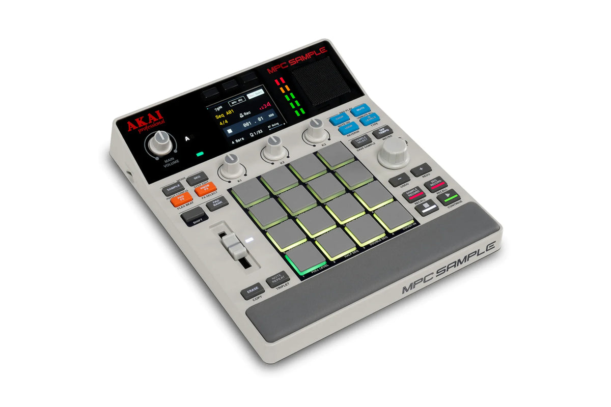 Akai Sampling Machine AKAI Professional MPC SAMPLE Portable Groovebox and Sampling Machine ...