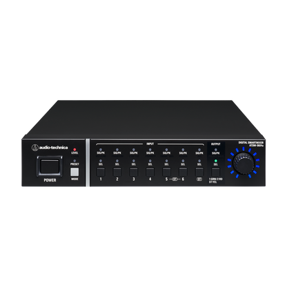 Audio Technica ATDM-0604a 6-in/4-out Digital Smart Mixer DSP