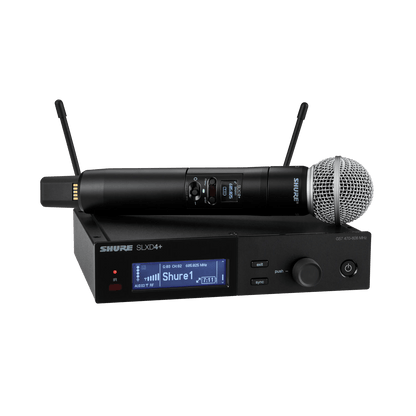 Shure SLXD24+/58 Wireless Handheld Microphone System with SM58 Capsule