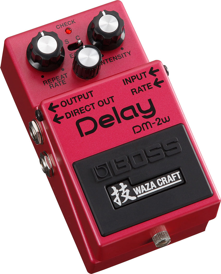 Boss DM-2W Digital Delay Pedal with Waza Craft