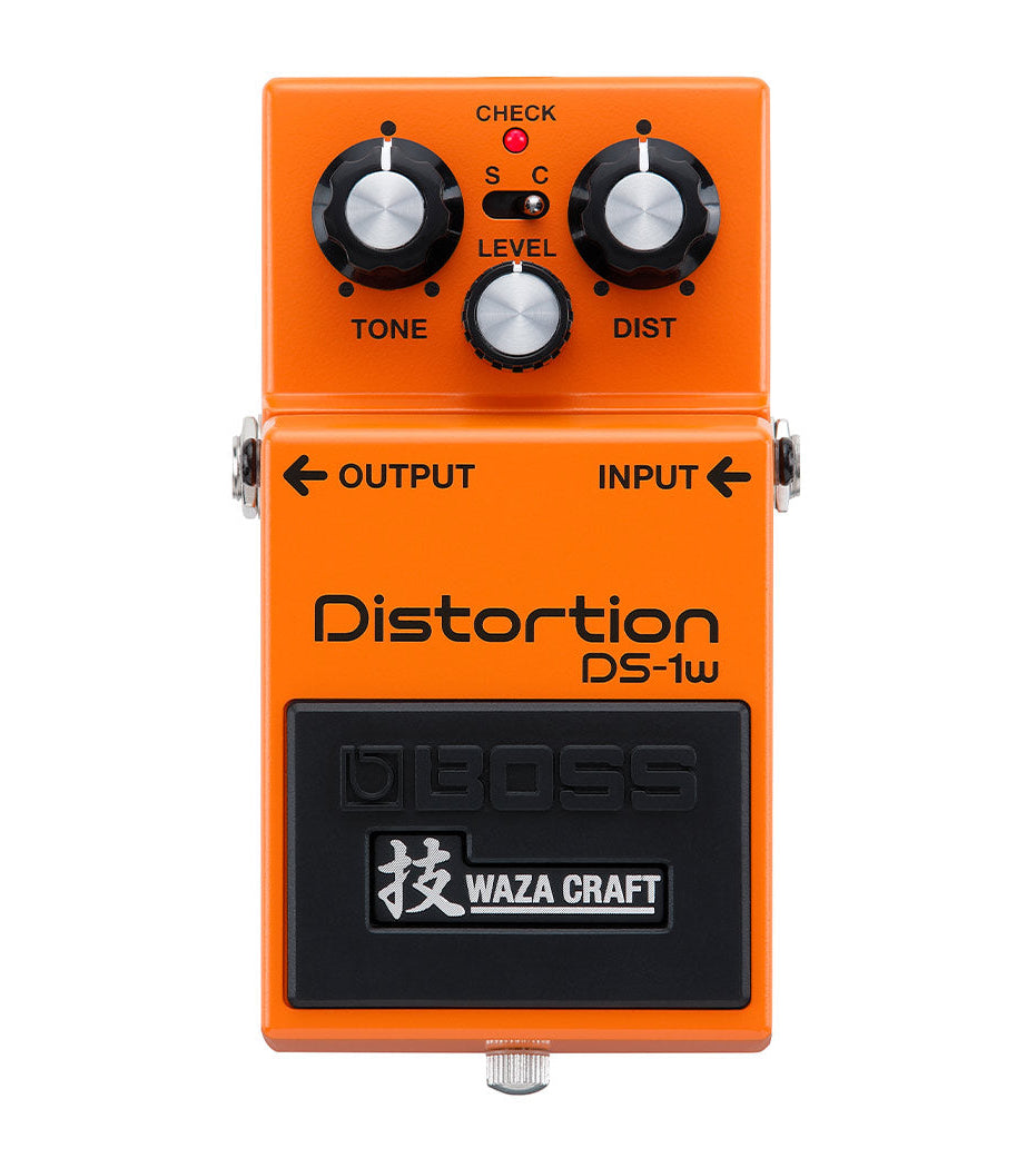 Boss DS-1W Guitar Distortion Pedal with Waza Craft