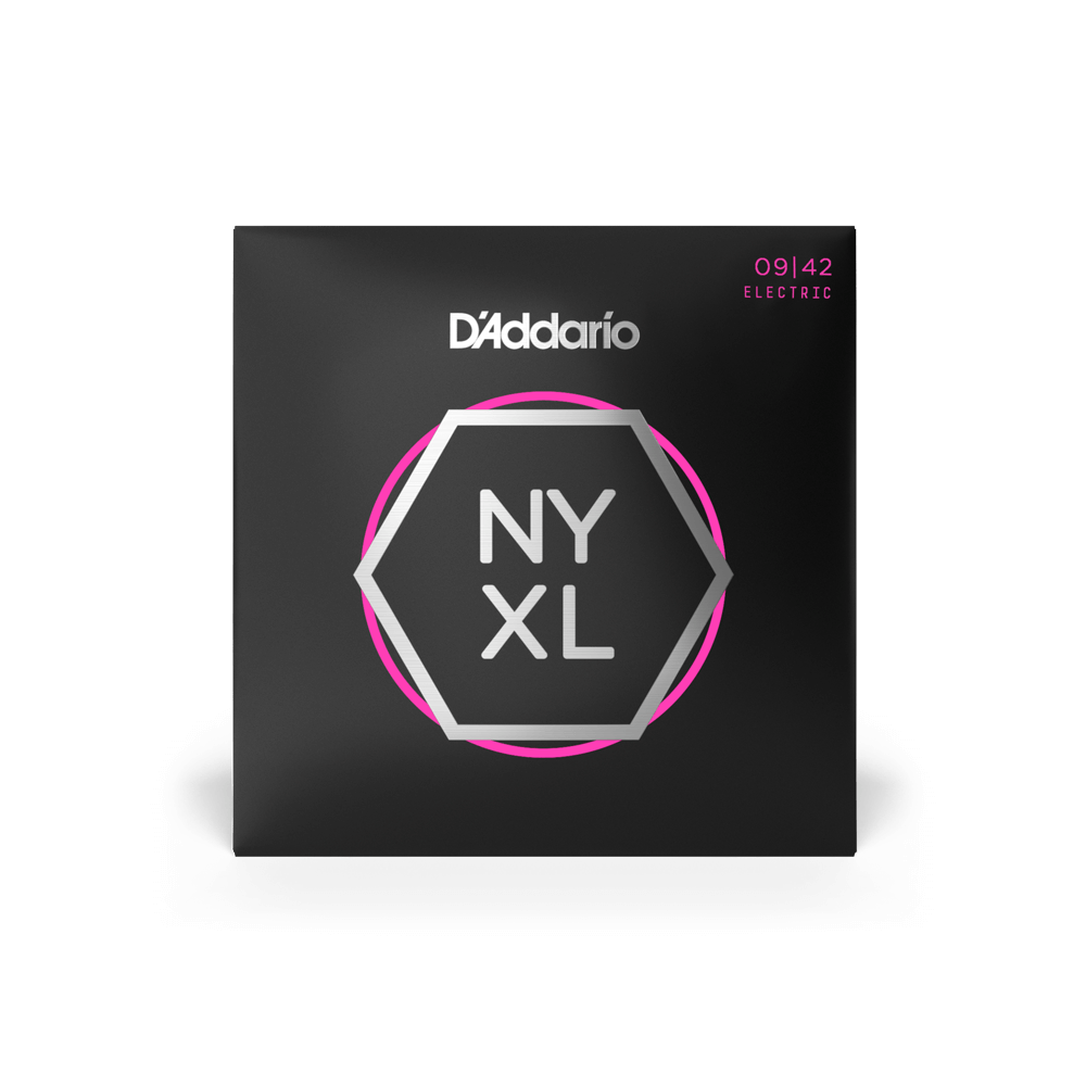 D'Addario NYXL0942 Nickel Wound Electric Guitar String Set, 9-42