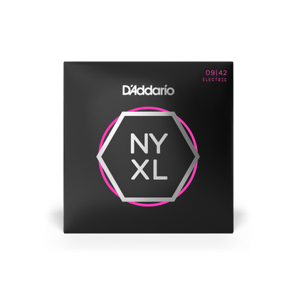 D'Addario NYXL0942 Nickel Wound Electric Guitar String Set, 9-42