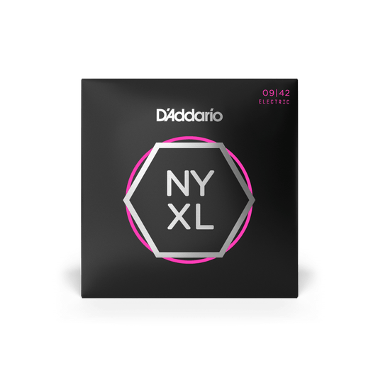 D'Addario NYXL0942 Nickel Wound Electric Guitar String Set, 9-42