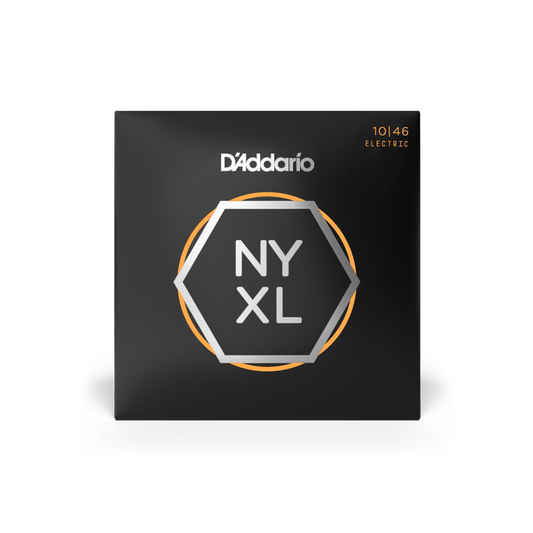 D'Addario NYXL1046 Nickel Wound Electric Guitar String Set, 10-46