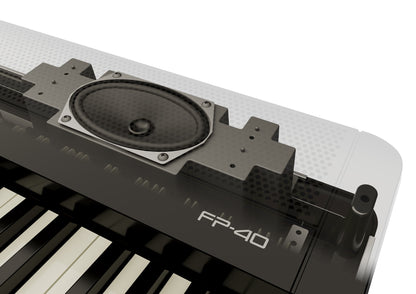 Roland FP-40 88-Key Compact Digital Keyboard with Stand and Tri-Pedal Unit (Black)