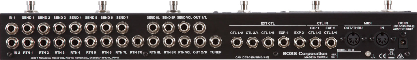 Boss ES-8 Programmable Effects Switching Pedal