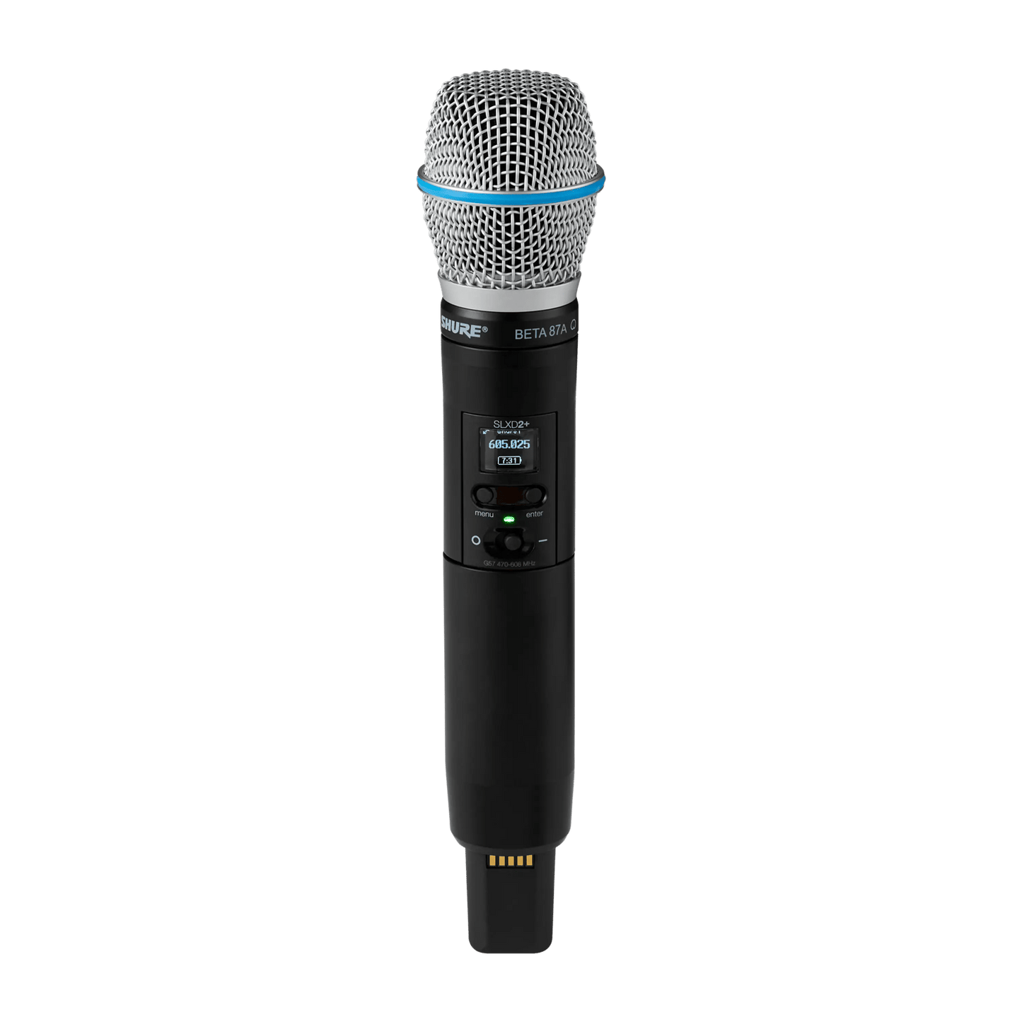 Shure SLXD2+/B87A Wireless Handheld Transmitter with BETA 87A Capsule
