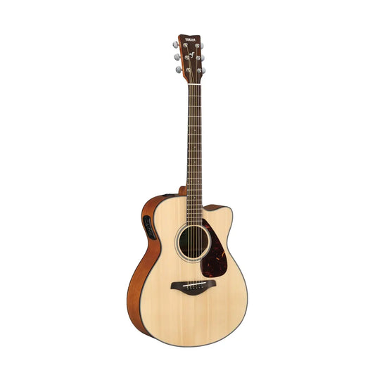 Yamaha FSX800C Cutaway Small Body Solid-Top Acoustic-Electric Guitar