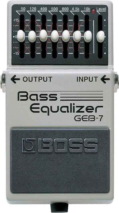 Boss GEB-7 7-Band Graphic Equalizer Bass Pedal