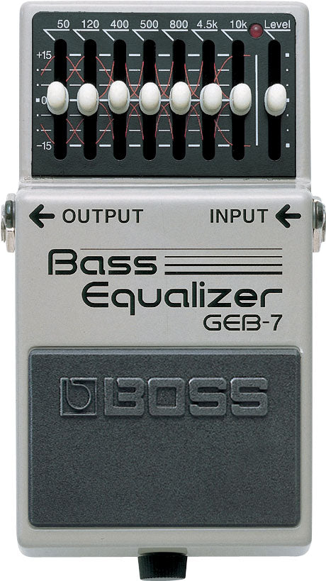 Boss GEB-7 7-Band Graphic Equalizer Bass Pedal