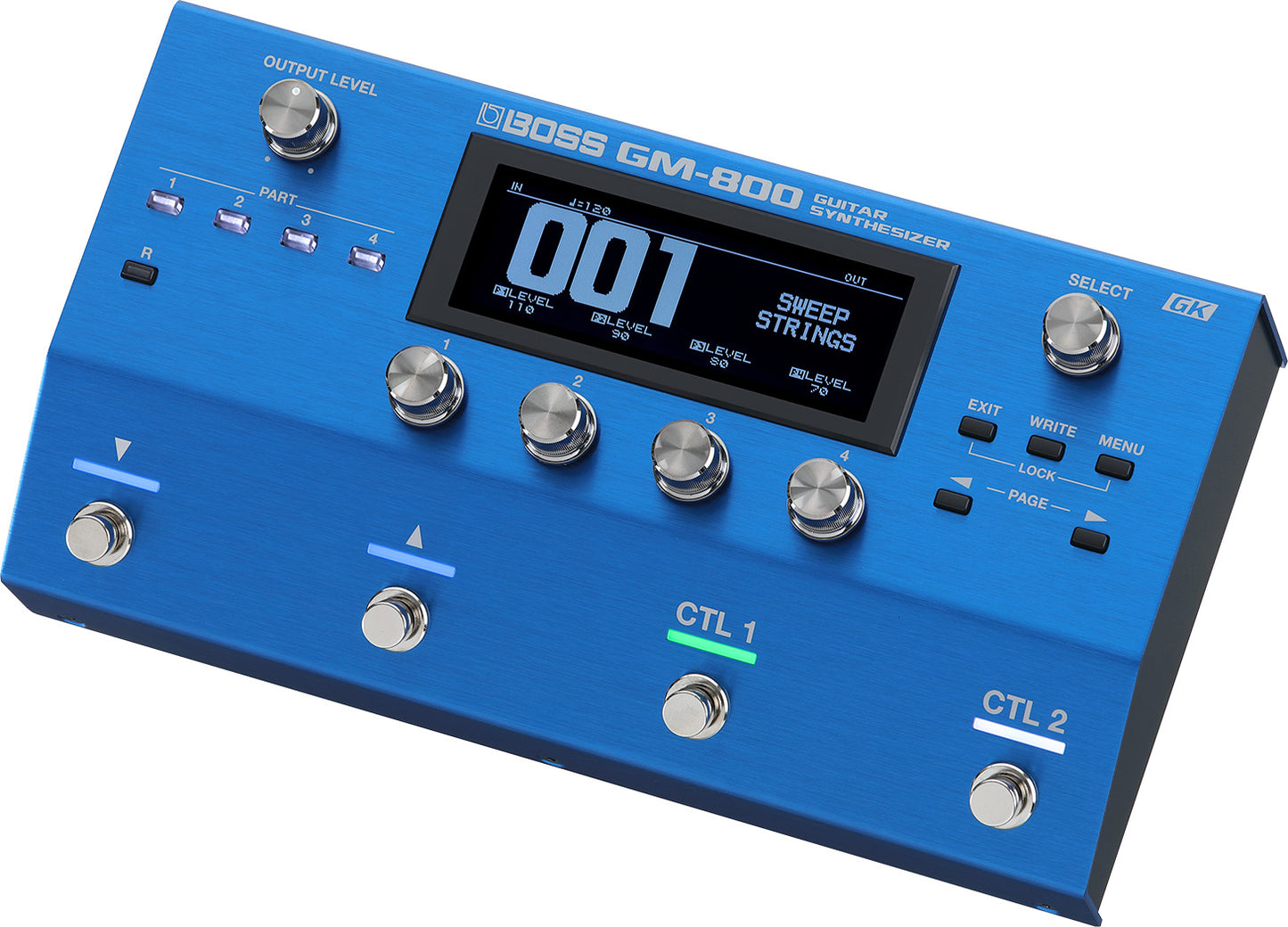 Boss GM-800 Guitar and Bass Synthesizer with ZEN-Core