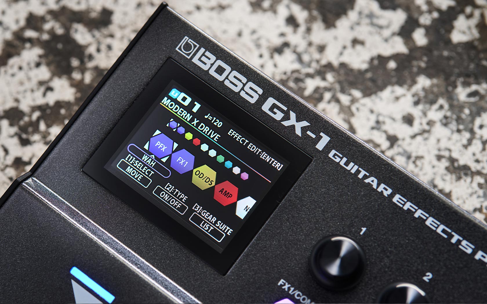 Boss GX-1 Guitar Multi-Effects Pedal – Luther Music