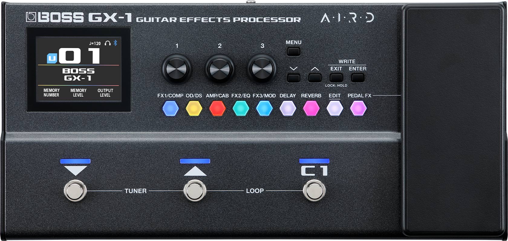 Boss GX-1 Guitar Multi-Effects Pedal – Luther Music