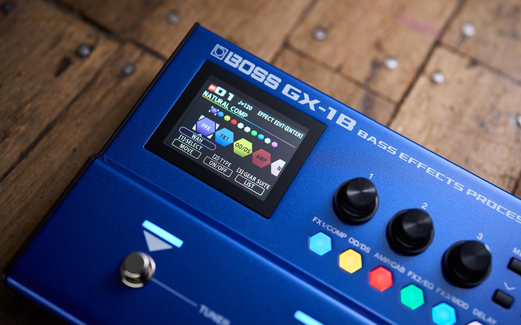 Boss GX-1B Bass Multi-Effects Pedal – Luther Music
