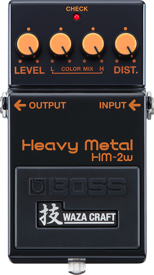 Boss HM-2W Guitar Distortion Pedal with Waza Craft