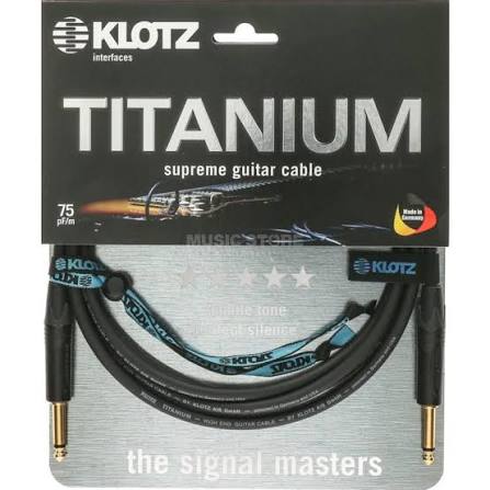 Klotz TI0300PP 3m Titanium Instrument Cable