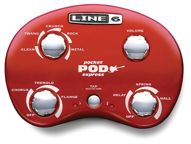 Line 6 Pocket POD Guitar Amplifier Emulator
