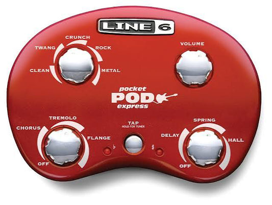 Line 6 Pocket POD Guitar Amplifier Emulator