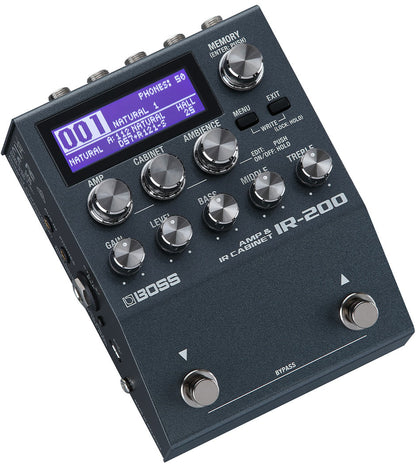 Boss IR-200 IR Amp Simulator Guitar Pedal