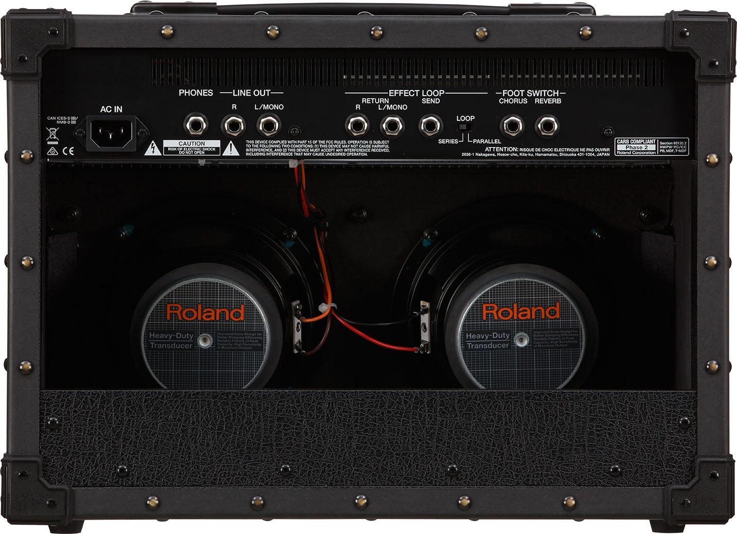 Roland JC-22 30W 2x6.5" Stereo Guitar Combo Amplifier