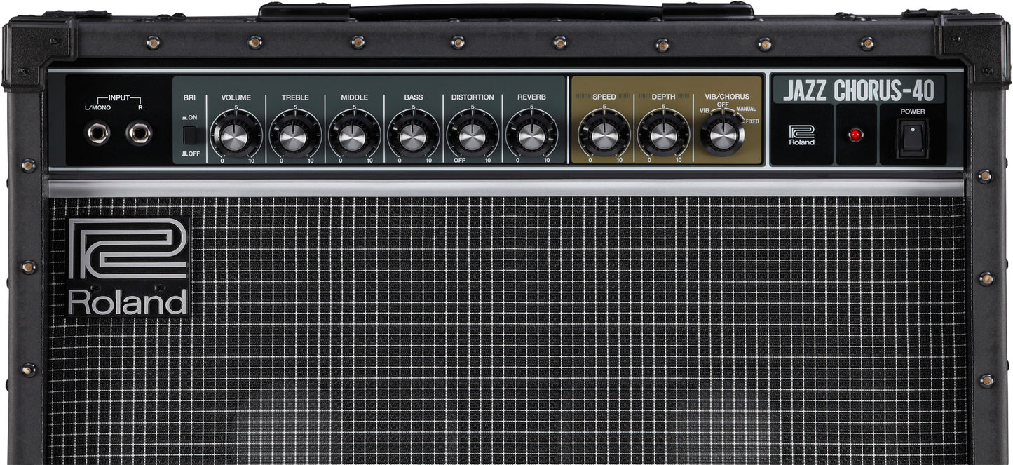 Roland JC-40 Jazz Chorus 40W 2x10" Guitar Combo Amplifier