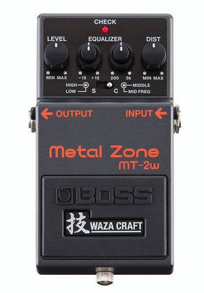 Boss MT-2W Guitar Distortion Pedal with Waza Craft