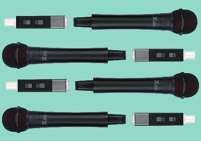 Xvive M5D Dual Plug-and-Play 5.8GHz Wireless Microphone System