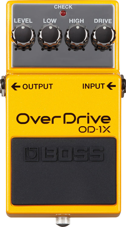 Boss OD-1X Guitar Overdrive Pedal with MDP Technology