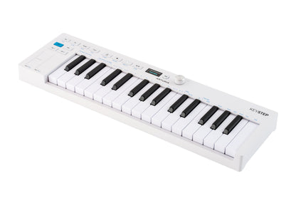 Arturia Keystep MK2 32-Key Compact MIDI Controller & Sequencer (White)
