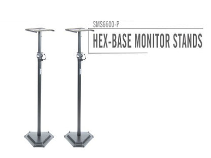 Onstage SMS6600-P Hex-Based Studio Monitor Stands