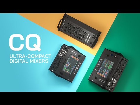 Allen & Heath CQ18T Ultra-Compact 18-in/8-out Digital Mixer with