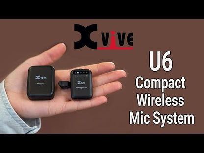 Xvive U6 Smartphones Compact Wireless Audio System for Cameras