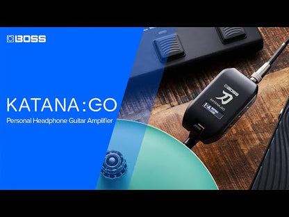 Boss KATANA GO2 Personal Headphone Guitar Amplifier