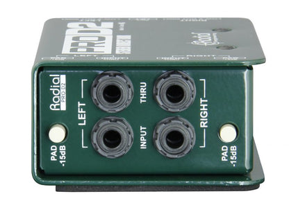 Radial Engineering ProD2 Stereo Passive DI Box