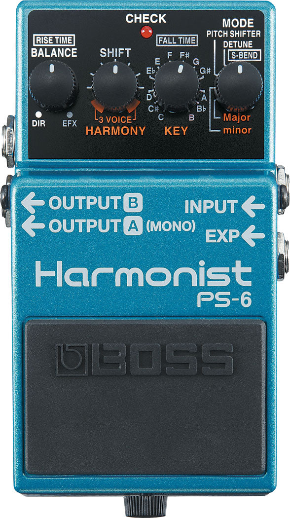 Boss PS-6 Guitar Pitch Shift and Harmony Pedal