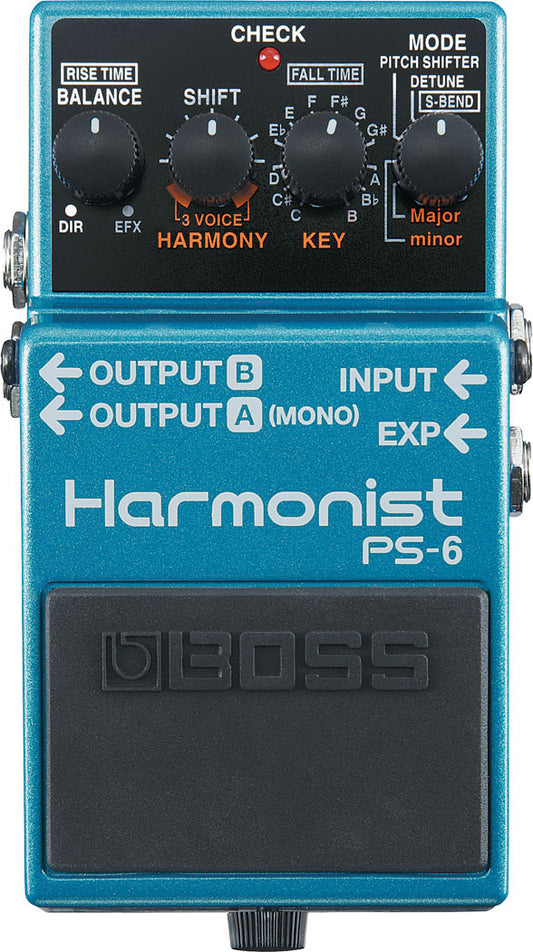 Boss PS-6 Guitar Pitch Shift and Harmony Pedal