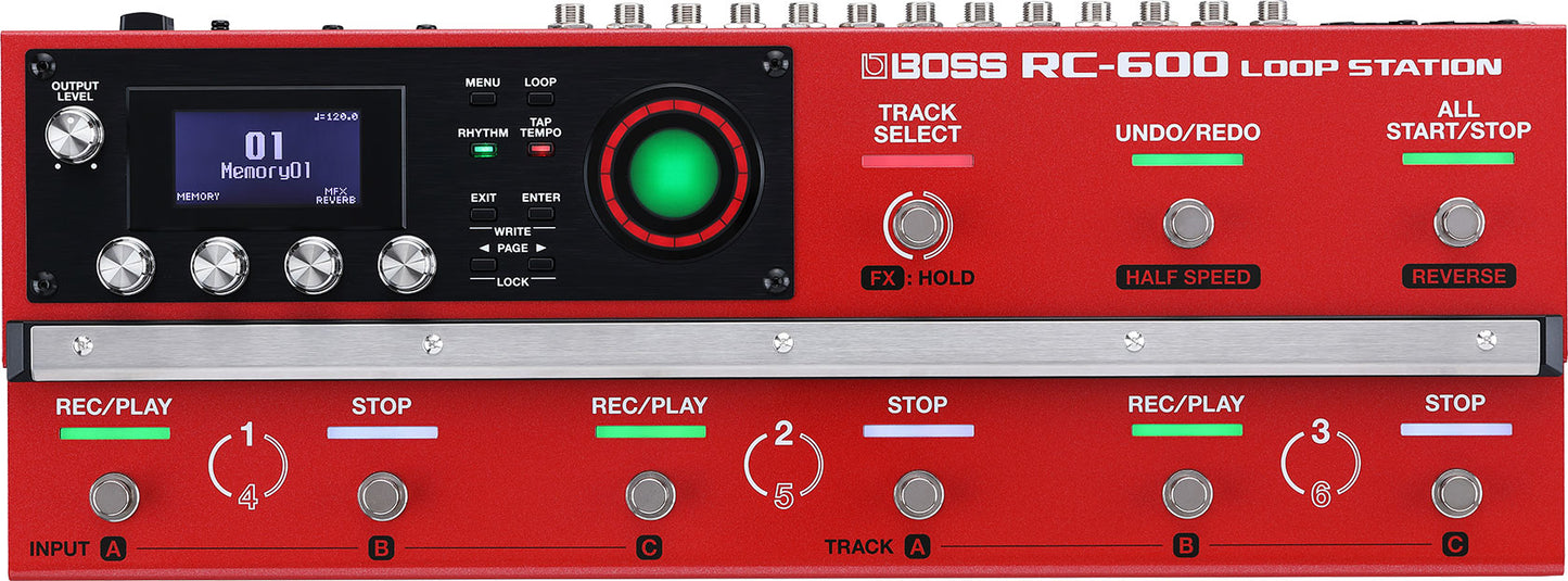 Boss RC-600 6-Track Stereo Loop Pedal