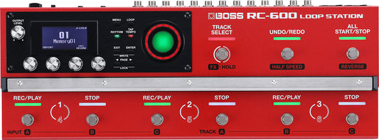 Boss RC-600 6-Track Stereo Loop Pedal