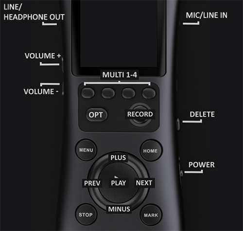 Xvive XV1-R Portable Stereo Handy Recorder