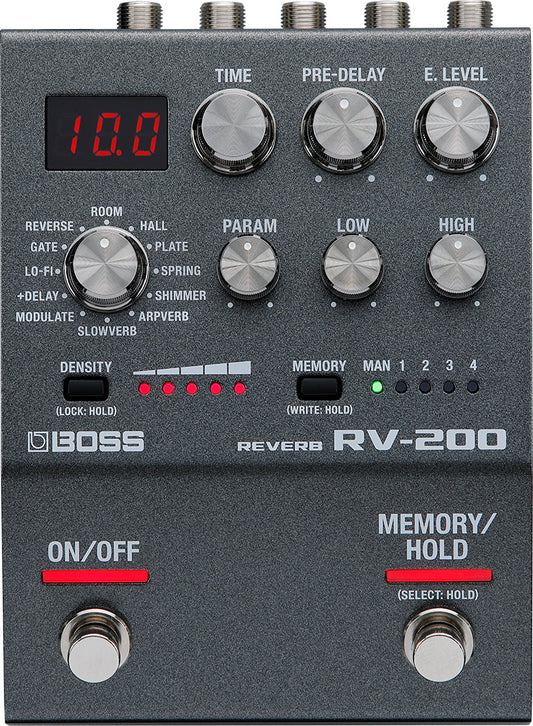 Boss RV-200 Guitar Reverb Pedal