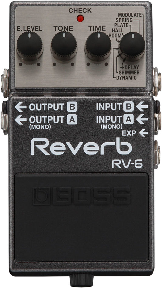 Boss RV-6 Guitar Reverb Pedal