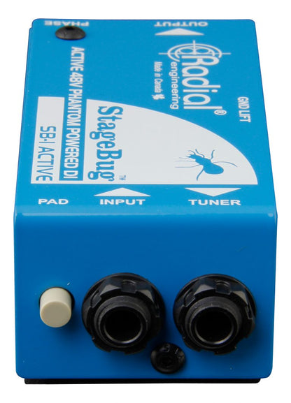 Radial Engineering StageBug SB-1 Mono Active DI Box