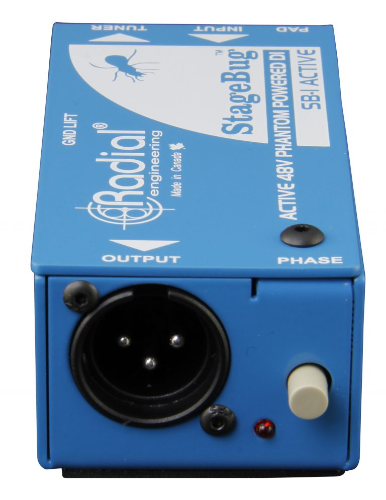 Radial Engineering StageBug SB-1 Mono Active DI Box