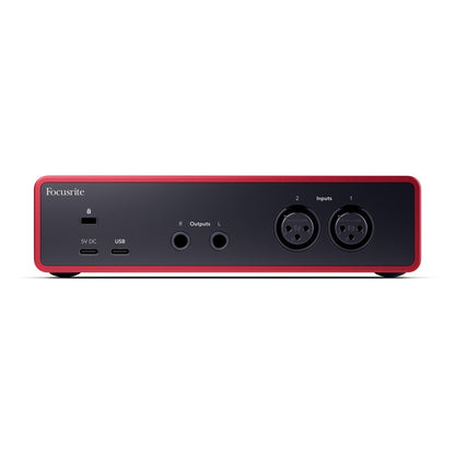 Focusrite Scarlett 2i2 (4th Generation) 2x2 USB Audio Interface