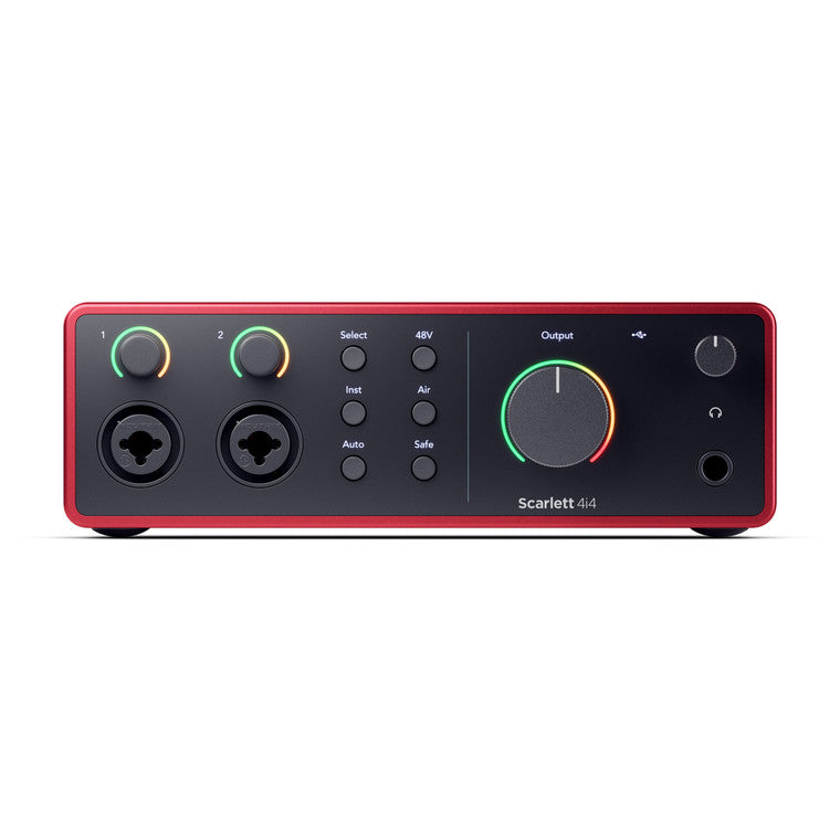 Focusrite Scarlett 4i4 (4th Generation) 4x4 USB Audio Interface