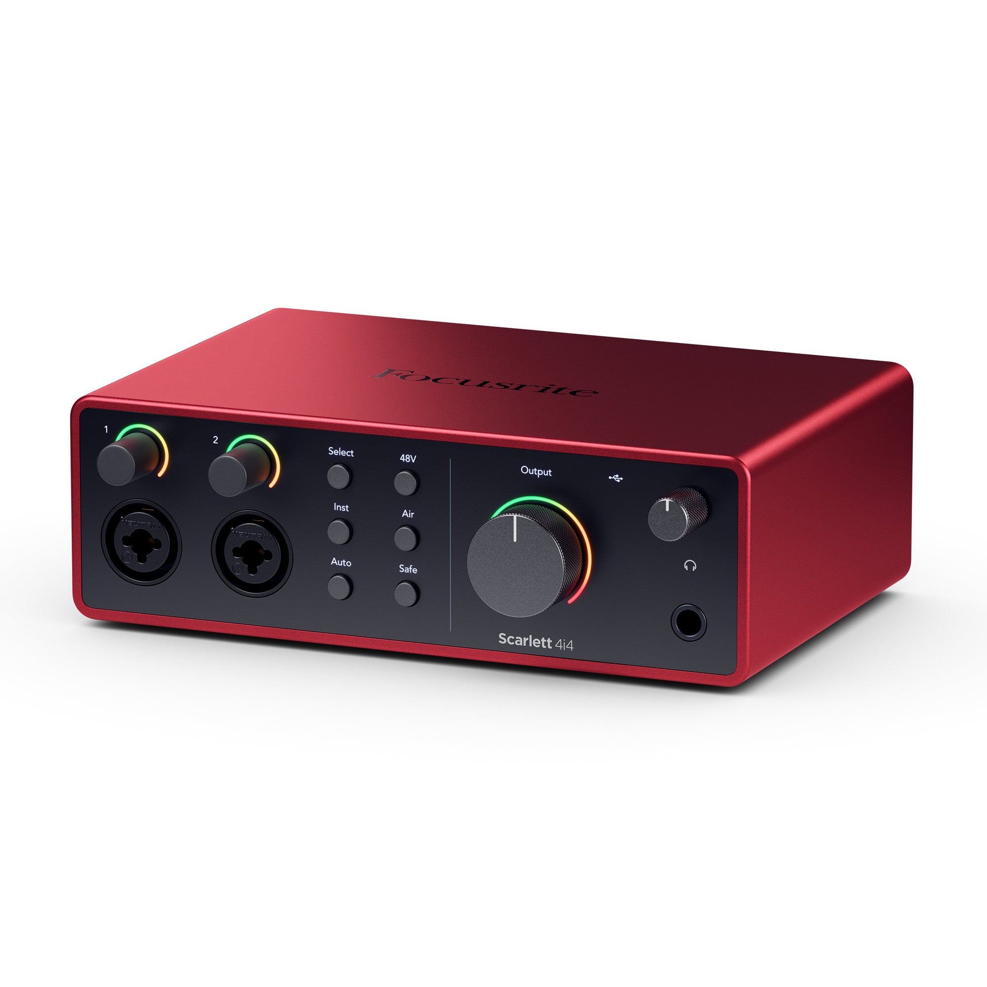Computer Video Audio Interface Focusrite Scarlett 4i4 (4th Generation) 4x4 USB Audio Interface ...