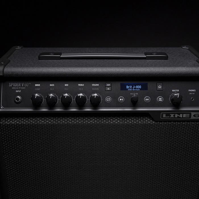 Line 6 Spider V60 MKII 60W Electric Guitar Combo Amplifier