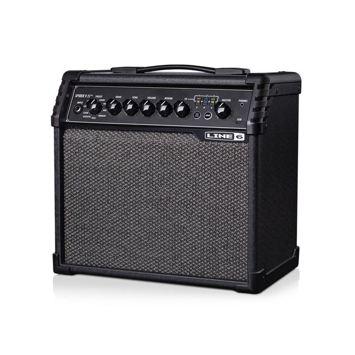 Line 6 Spider V20 MKII 20W Electric Guitar Combo Amplifier
