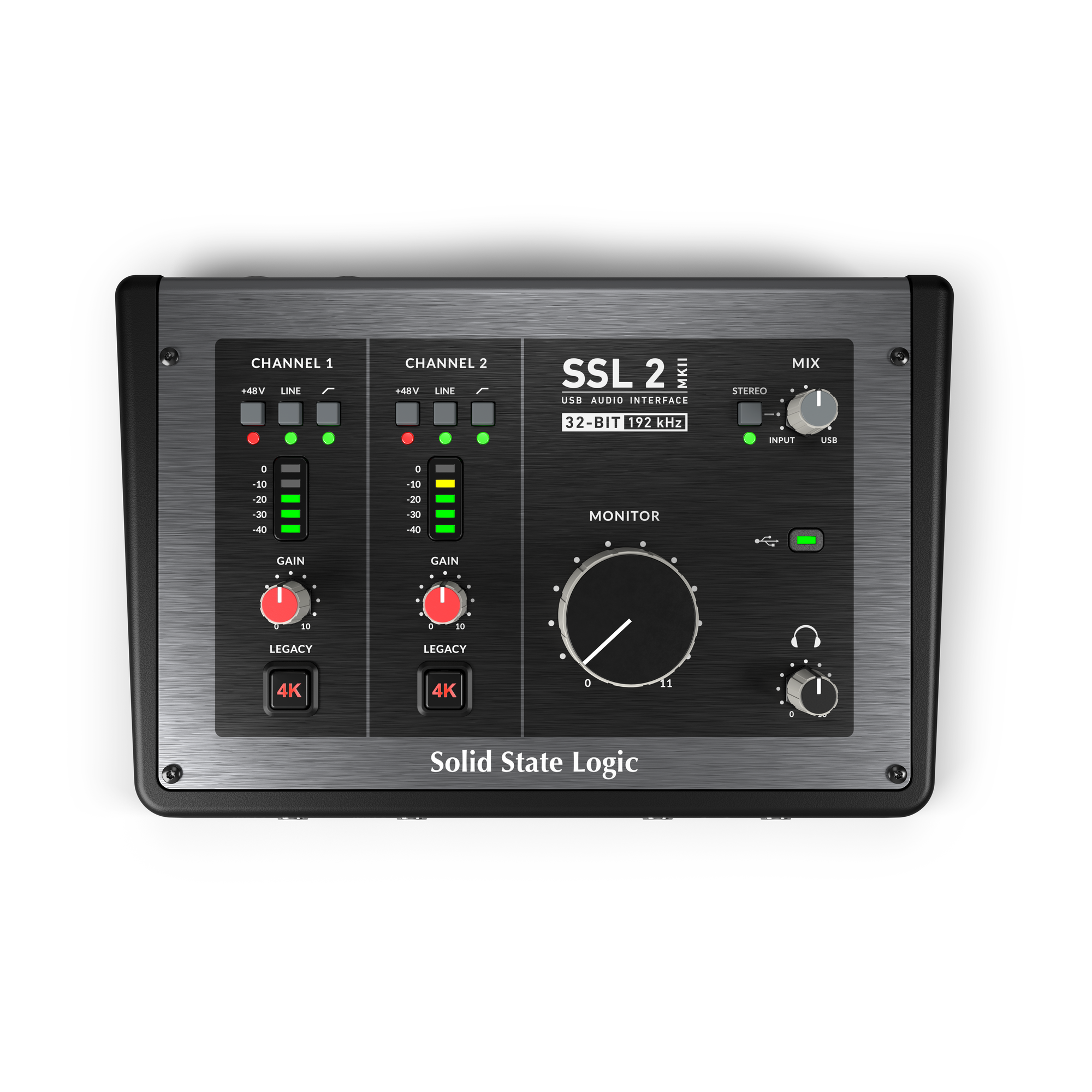 Solid State Logic SSL 2 MKII 2-in/2-out Audio Interface – Luther Music
